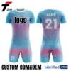 1 OEM Football Kits Customizable - Quick Dry Fabric & Logo Printing - Factory Direct Wholesale
