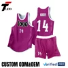 10 Purple Basketball Uniform Set - Custom ODM/OEM Jersey & Shorts with Number Printing | Verified PRO Supplier