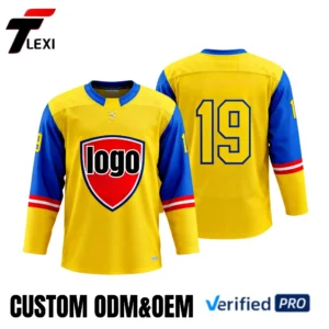 26 Custom Basketball Jersey - Yellow with Red/Blue Accents | ODM/OEM Team Uniform with Number | Verified PRO Supplier