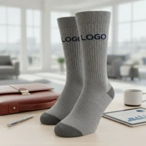 Custom Monogrammed Business Socks – Elegant Dress Socks for Professionals