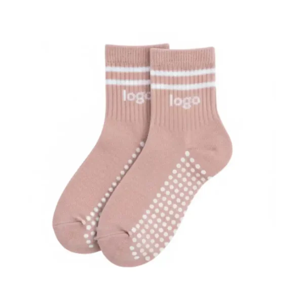 Custom Yoga Socks for Women & Men – Dotted Grip, Custom Logo