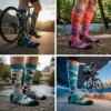 Custom Compression Cycling Socks – Enhanced Support, Personalized