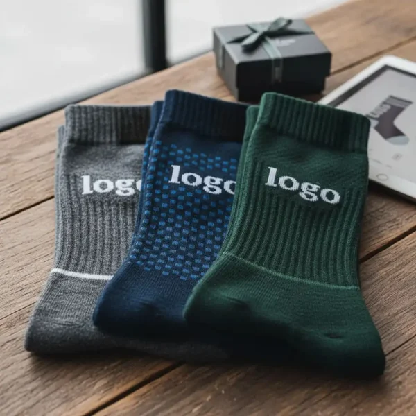 Personalized Company Socks – Custom Dress Socks for Conferences and Gifts