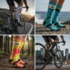 Custom Compression Cycling Socks – Enhanced Support, Personalized
