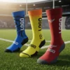14 Personalized Soccer Socks with Non-Slip Dots – Custom Logo, Team Colors