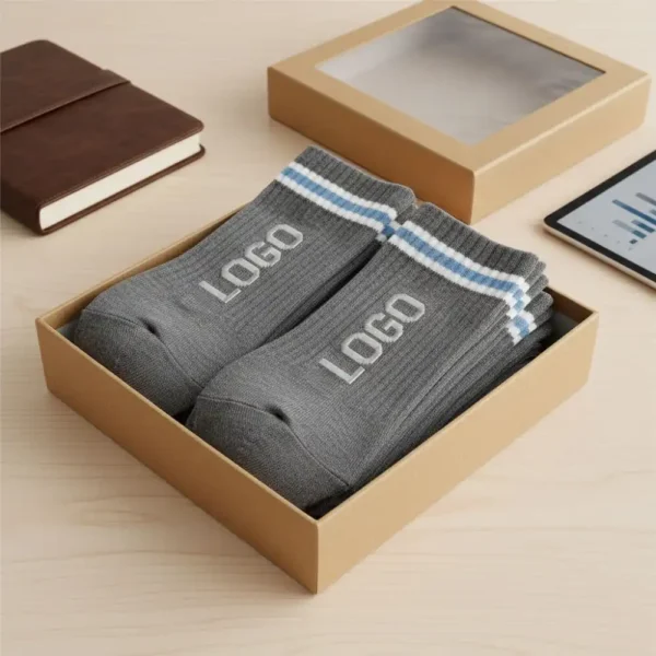 Custom Logo Business Socks – Premium Dress Socks for Corporate Events
