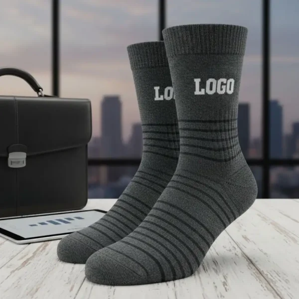 Custom Business Crew Socks – Comfortable, Durable, and Stylish for Office Wear
