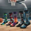Custom Athletic Basketball Socks – Moisture-Wicking, Comfortable Fit