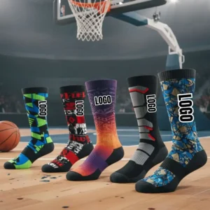 17 Custom Athletic Basketball Socks – Moisture-Wicking, Comfortable Fit