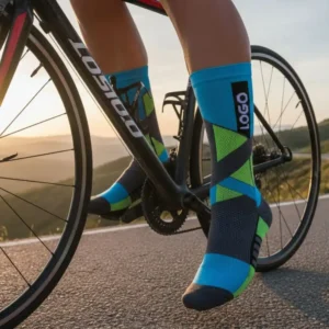 18 Custom Compression Cycling Socks – Enhanced Support, Personalized