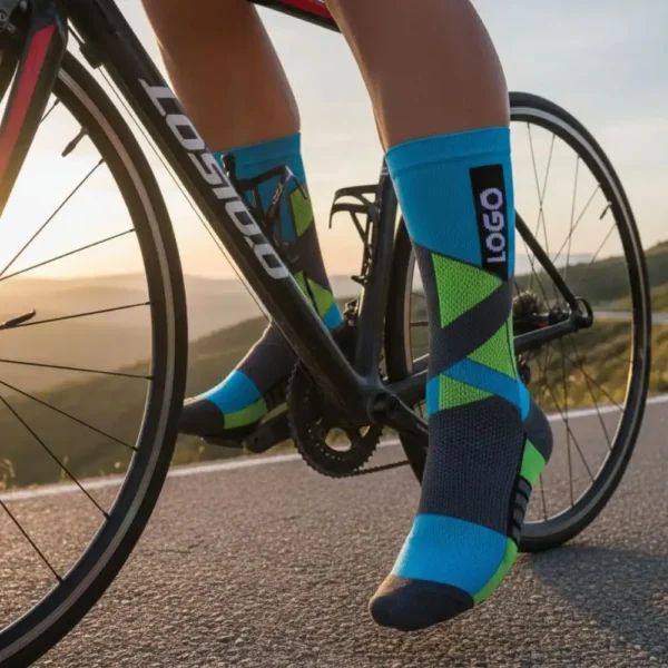 Custom Compression Cycling Socks – Enhanced Support, Personalized