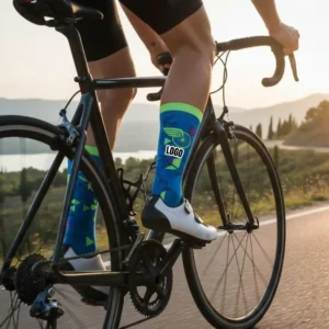 2 Personalized Cycling Socks – Custom Design for Clubs & Events