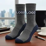 Branded Corporate Socks – Custom Logo Dress Socks for Office and Promotions
