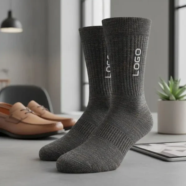 Branded Corporate Socks – Custom Logo Dress Socks for Office and Promotions