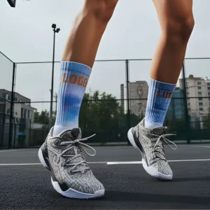 Custom Basketball Socks with Grip – Anti-Slip, Enhanced Performance