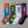 Custom Logo Compression Socks – Professional Sports Team Gear