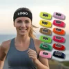 Personalized Workout Headband - Custom Name & Logo Fitness Sports Band