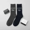 Custom Logo Dress Socks – Professional Business Socks for Teams and Clients
