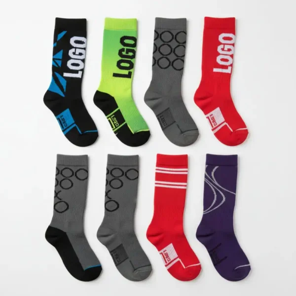 Custom Sports Compression Socks – Breathable, Moisture-Wicking, Supportive