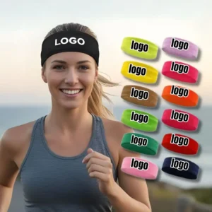 22 Personalized Workout Headband - Custom Name & Logo Fitness Sports Band