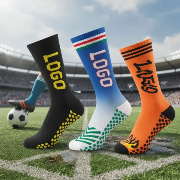 23 Custom Name Football Socks – Anti-Slip Dots, Personalized for Teams & Clubs