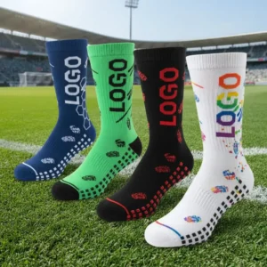 Custom Football Socks with Anti-Slip Technology – Ultimate Performance for Players