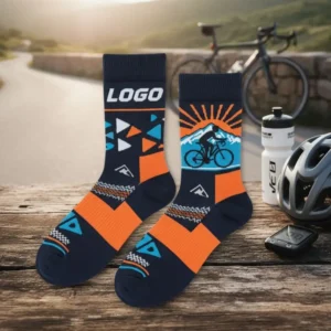 Custom Cycling Socks with Logo – Perfect for Races & Promotions