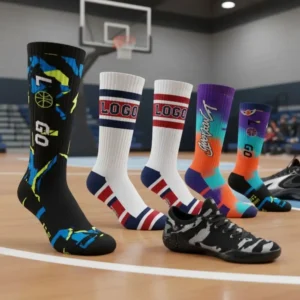 24 Custom Basketball Crew Socks – Professional Quality, Unique Designs