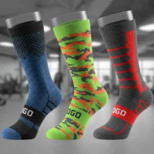 Customizable Compression Socks for Running, Cycling, and Training