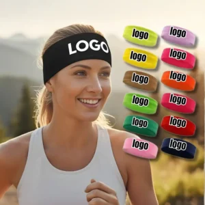 26 Custom Running Headband - Non-Slip Design Moisture-Wicking Sports Band