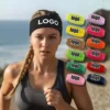 Personalized Gym Headband - Custom Text & Logo Fitness Workout Band