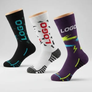 Custom Logo Sports Compression Socks – Premium Support for Athletes