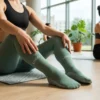 Custom Yoga Socks with Dotted Sole – Anti-Slip, Custom Branding