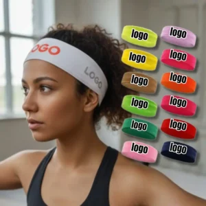 28 Custom Breathable Headband - Lightweight Mesh Design Athletic Sweatband