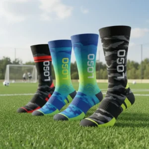 Custom Football Socks for Teams – Anti-Slip, Premium Quality, Personalized Options