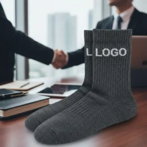 Custom Name Business Socks – Personalized Dress Socks for Employees