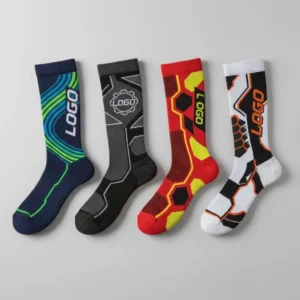 Personalized Compression Socks for Sports Teams – Custom Logo Design