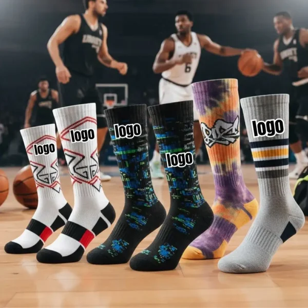29 Custom Logo Basketball Socks – High-Performance Athletic Socks