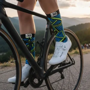 3 Custom Team Cycling Socks – High-Performance, Custom Colors & Branding