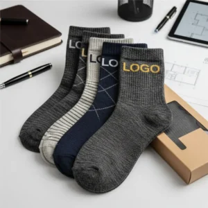 Custom Luxury Business Socks – Soft, Breathable, and Branded