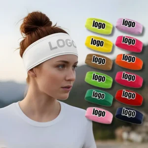 30 Custom Embroidered Headband - Professional Logo Embroidery Sports Band