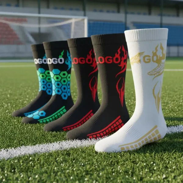 30 Customizable Non-Slip Soccer Socks – Enhanced Grip for Peak Performance