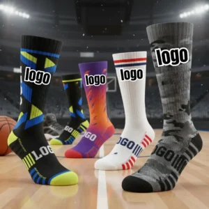30 Custom Basketball Socks – Personalized Team Logo Sports Socks