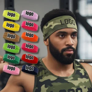 36 Custom Moisture-Wicking Headband - High-Performance Sweat Absorption Sports Band