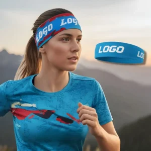 4 Custom Elite Sports Headband - Premium Quality Custom Print Professional Band