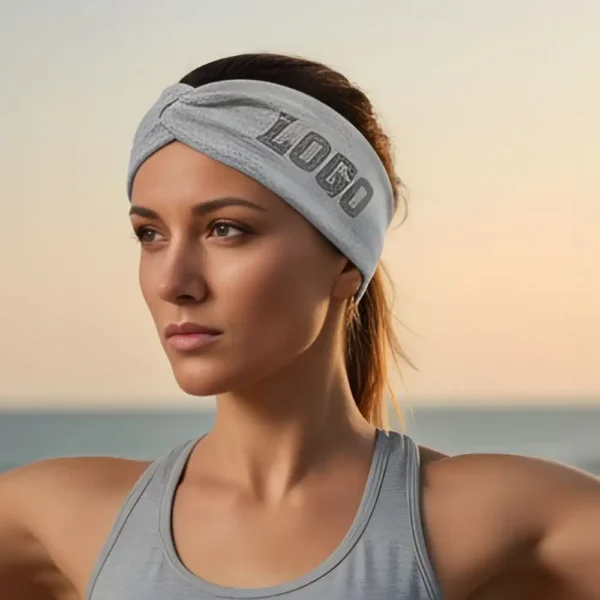 Custom Multi-Sport Headband - Versatile Design Custom Logo Athletic Band