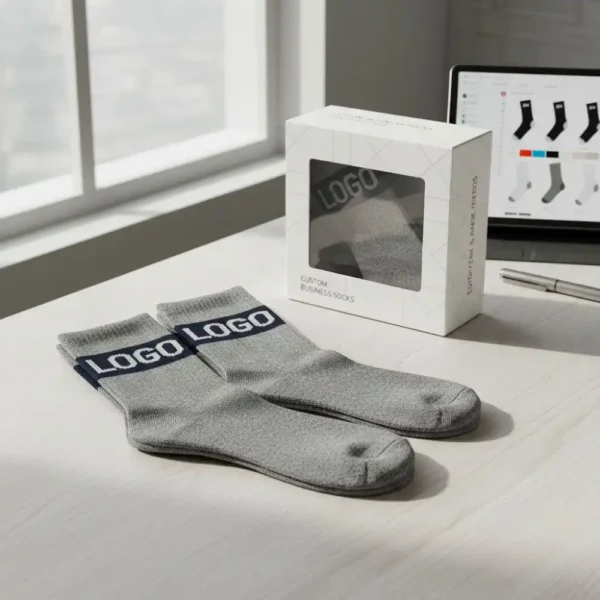 6 Custom Executive Dress Socks – Premium Quality, Personalized Branding