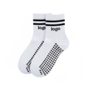 Custom Non-Slip Pilates Socks – Branded Grip Socks for Instructors