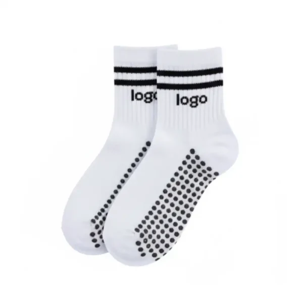 Custom Non-Slip Pilates Socks – Branded Grip Socks for Instructors