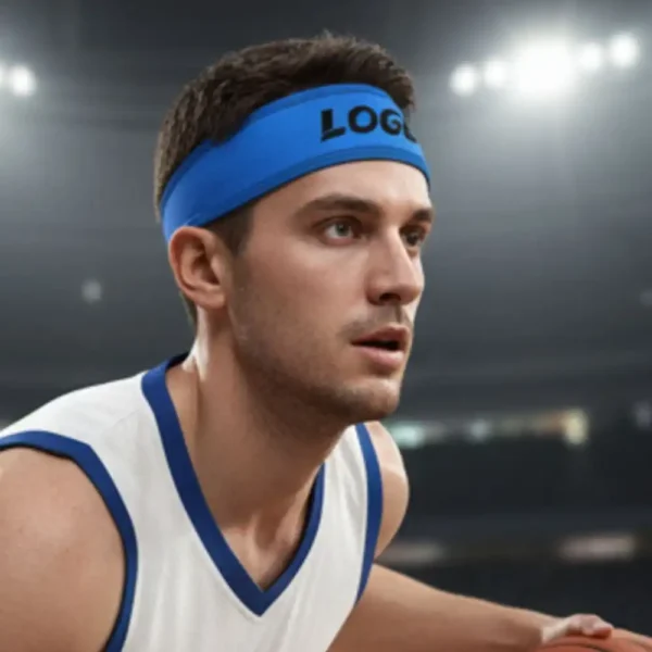Custom Game Day Headband - Event-Ready Custom Logo Sports Sweatband